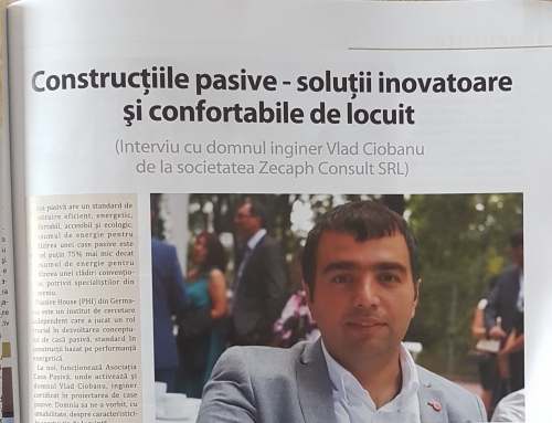 Constructiile pasive – solutii inovatoare si confortabile de locuit  – interviu Vlad Ciobanu BURSA CONSTRUCTIILOR